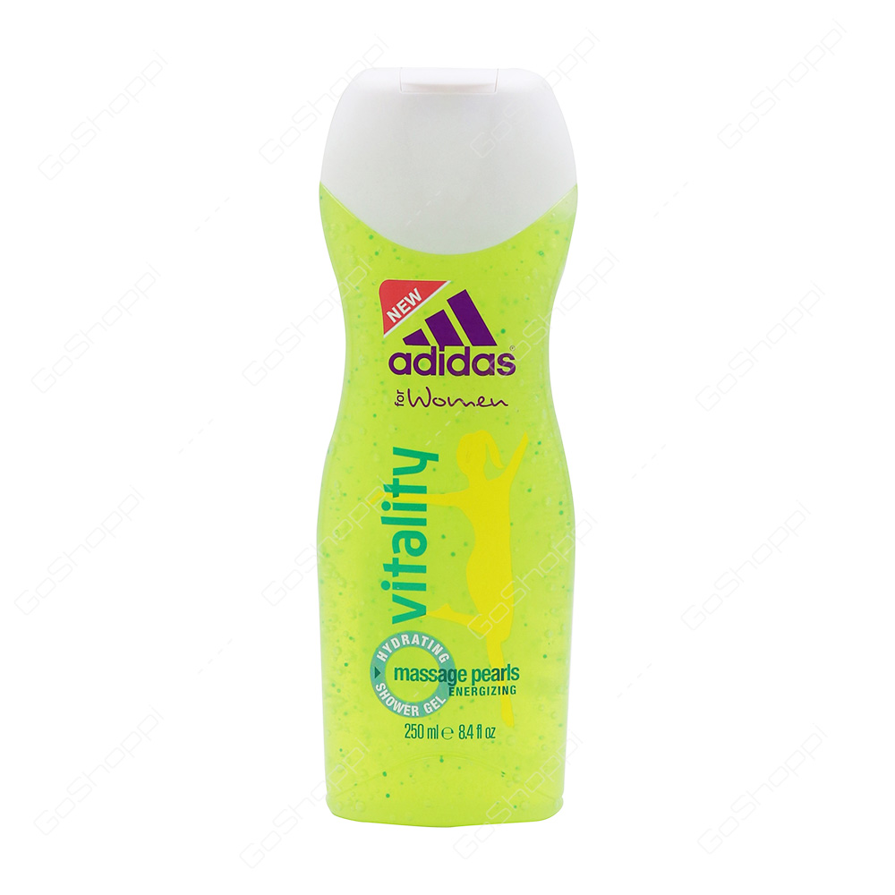 Adidas Fow Women Vitality Massage Pearls Energizing Hydrating Shower Gel 250 ml