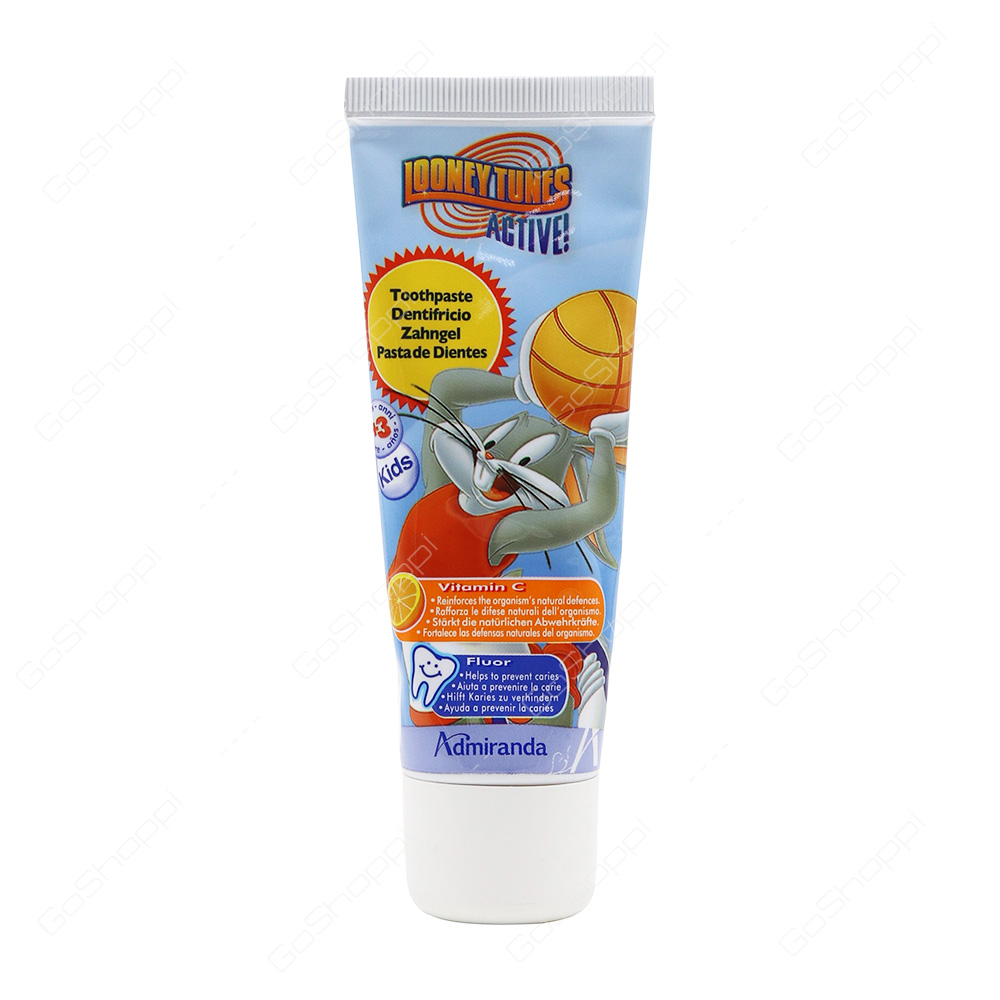 Admiranda Looney Tunes Active Toothpaste 75 ml