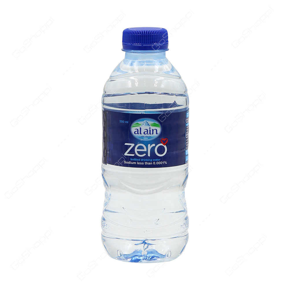 Al Ain Zero Sodium Free Bottled Drinking Water 330 ml