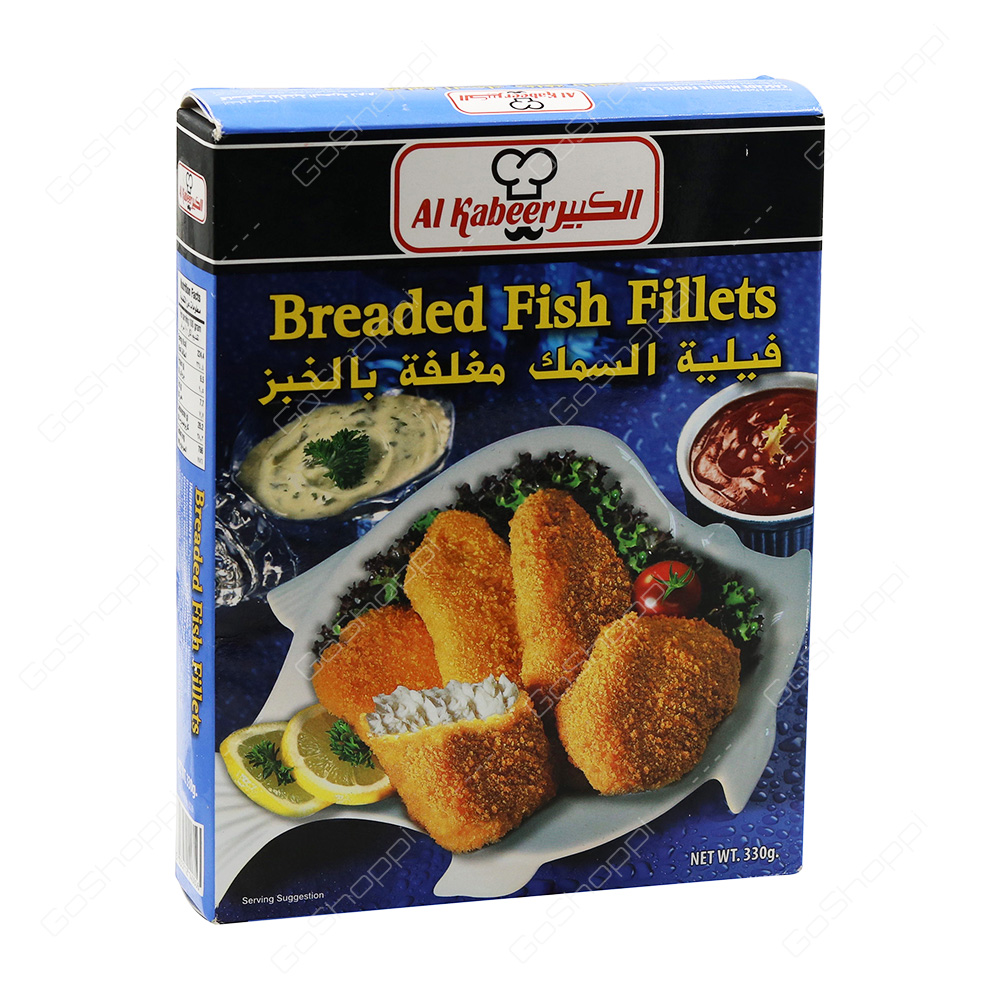 Al Kabeer Breaded Fish Fillets 330 g