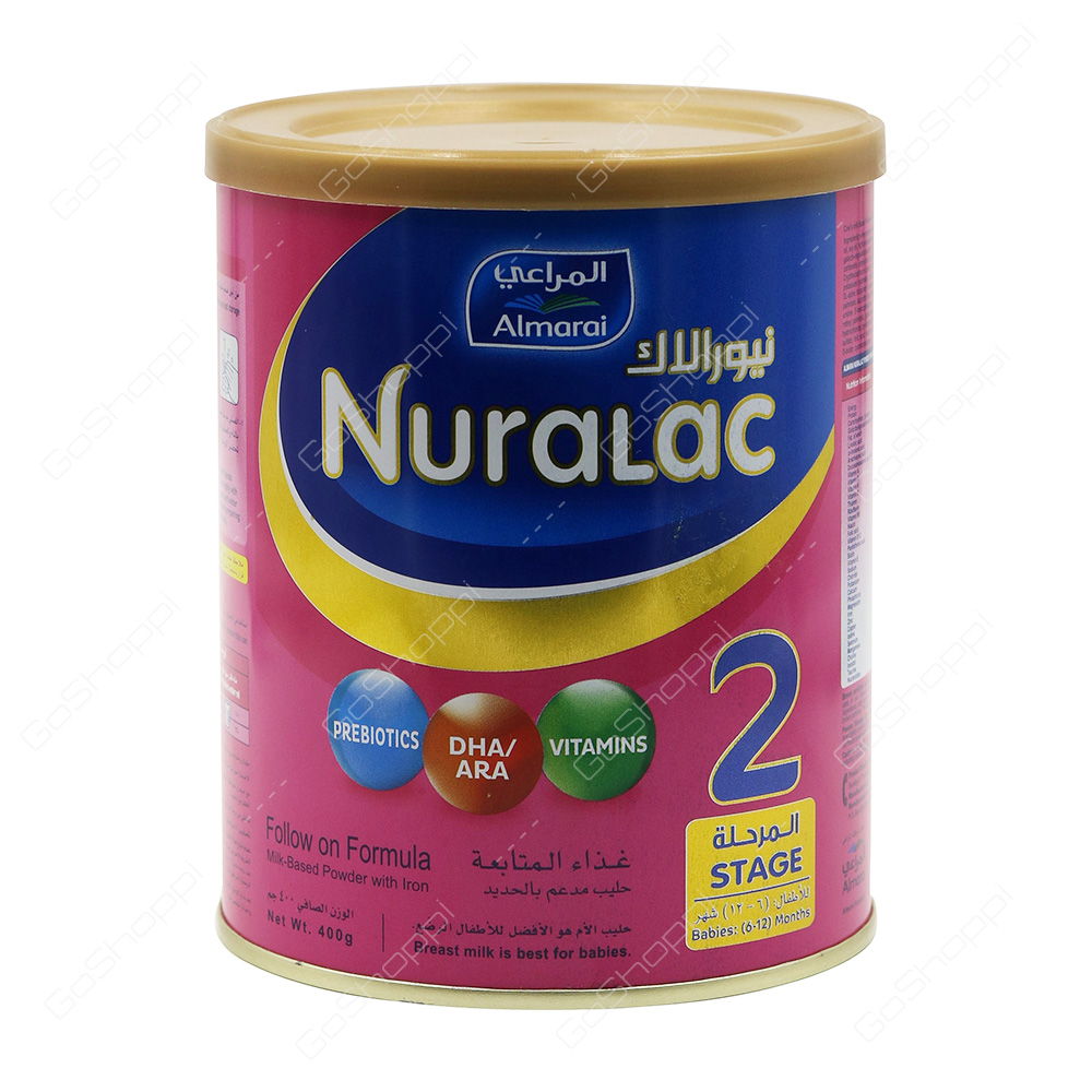 Almarai Nuralac Follow On Formula Stage 2 400 g