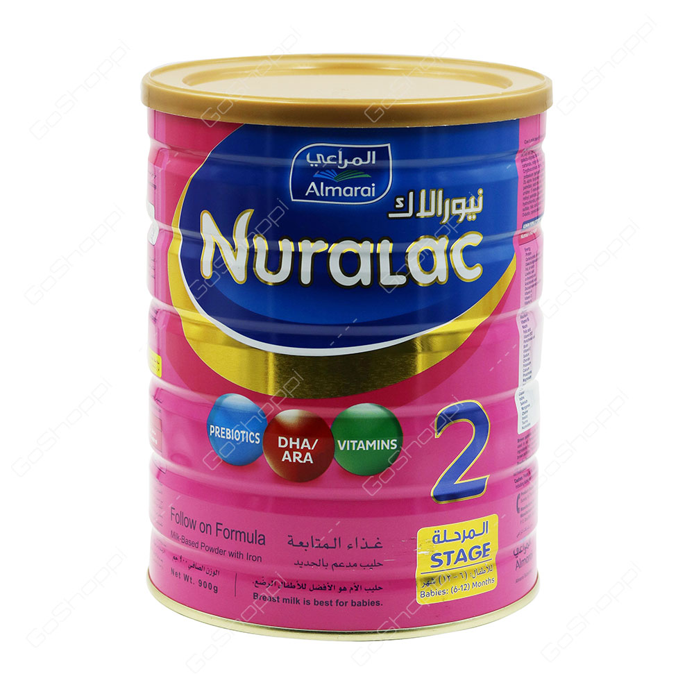 Almarai Nuralac Follow On Formula Stage 2 900 g