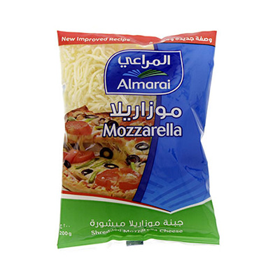 Almarai Shredded Mozzarella Cheese 200 g