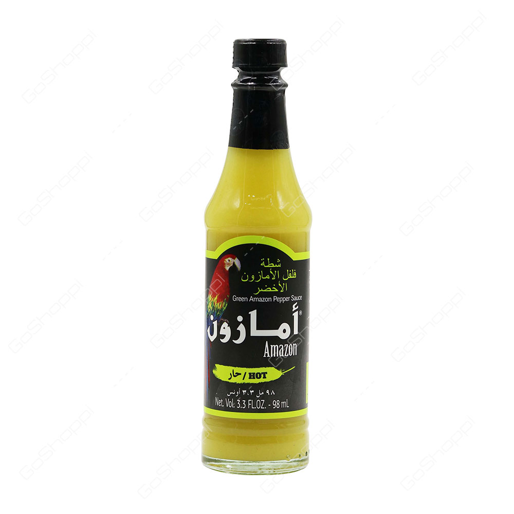 Amazon Green Amazon Pepper Sauce Hot 98 ml