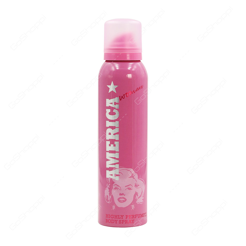 America Highly Perfumed Body Spray for Woman Pink 150 ml