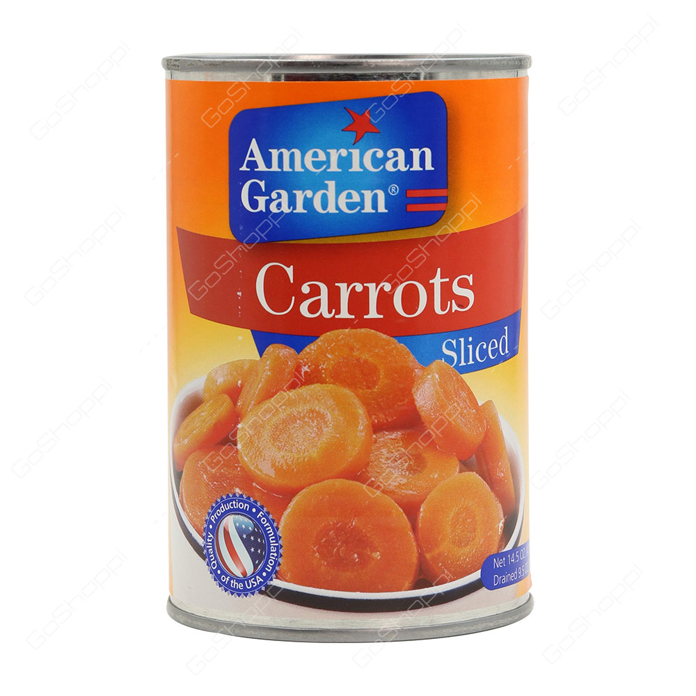 American Garden Carrots Sliced 411 g