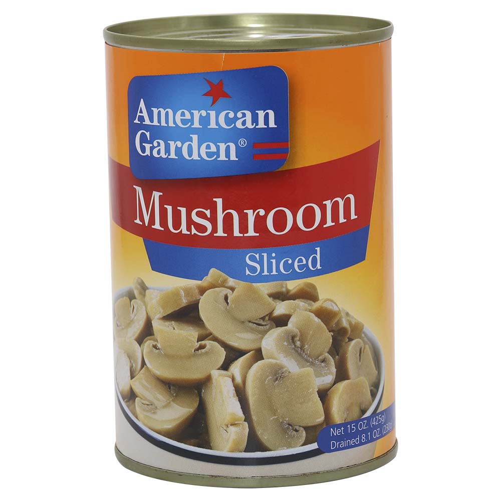 American Garden Sliced Mushroom 454g