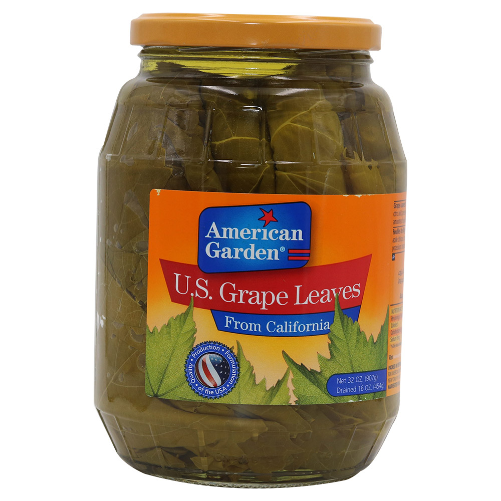 American Garden U.S. Grape Leaves 907g