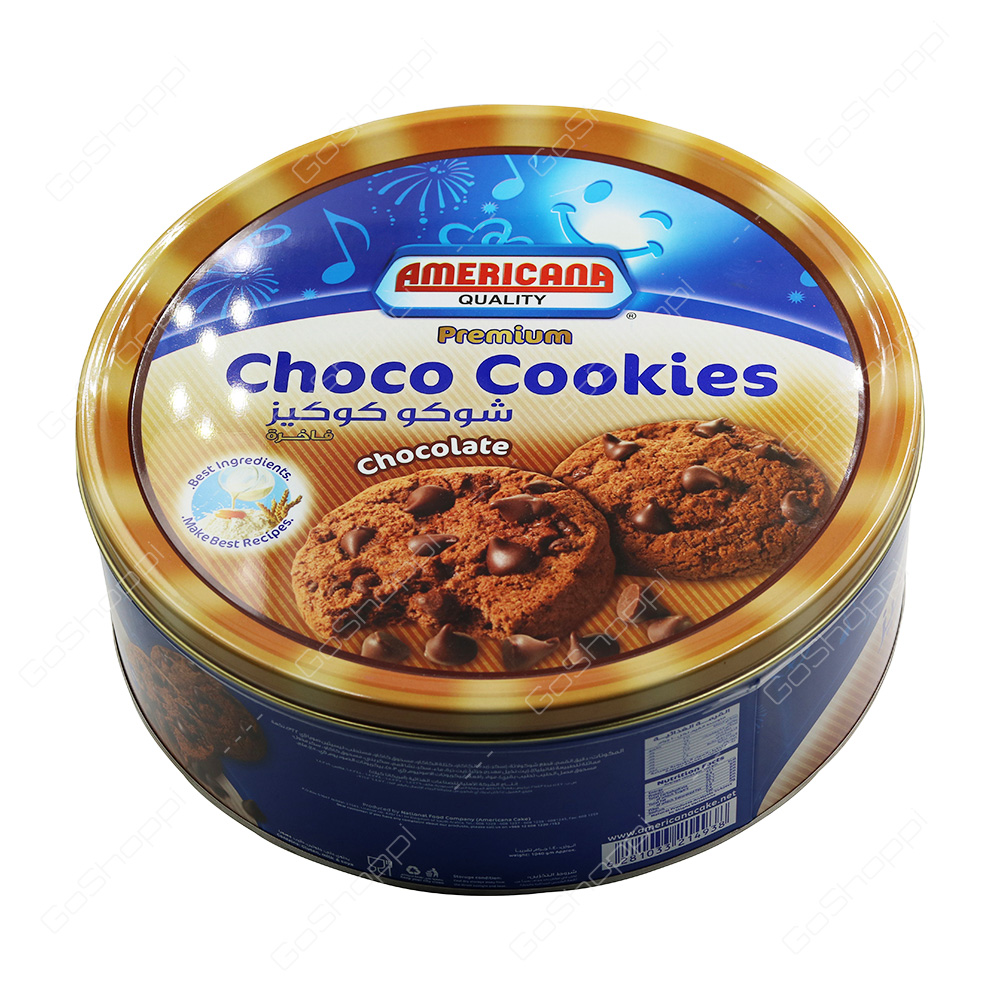 Americana Quality Premium Choco Cookies Chocolate 1040 g