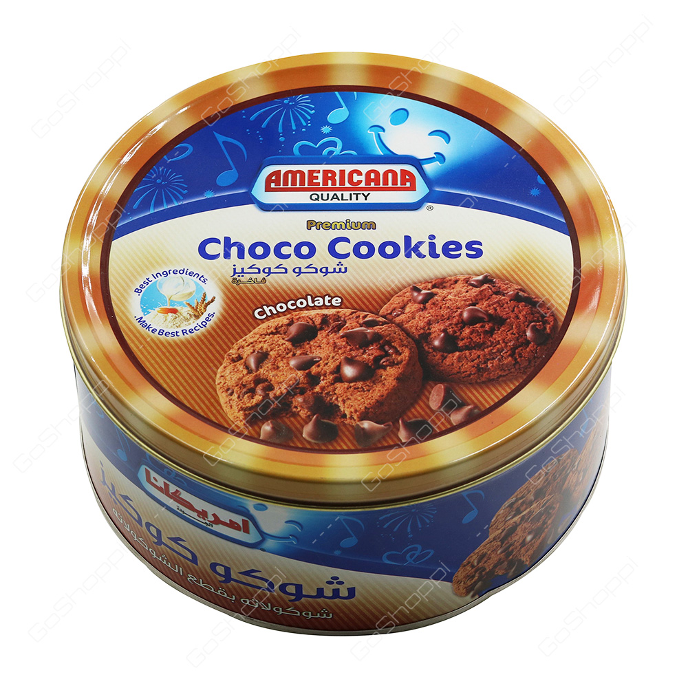 Americana Quality Premium Choco Cookies Chocolate 605 g