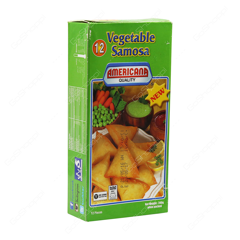 Americana Quality Vegetable Samosa 240 g