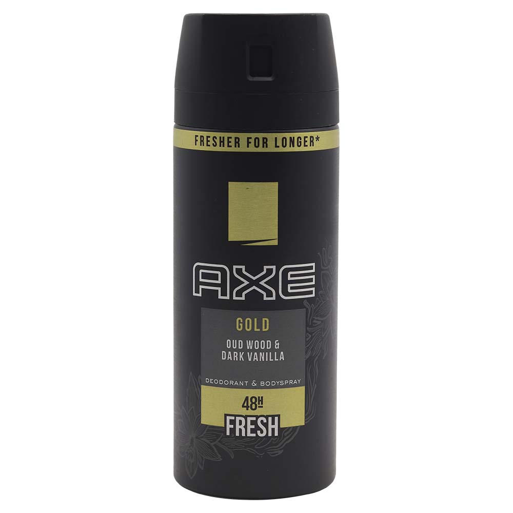 Axe Gold Oud Wood & Dark Vanilla 48H Fresh Deodorant 150ml