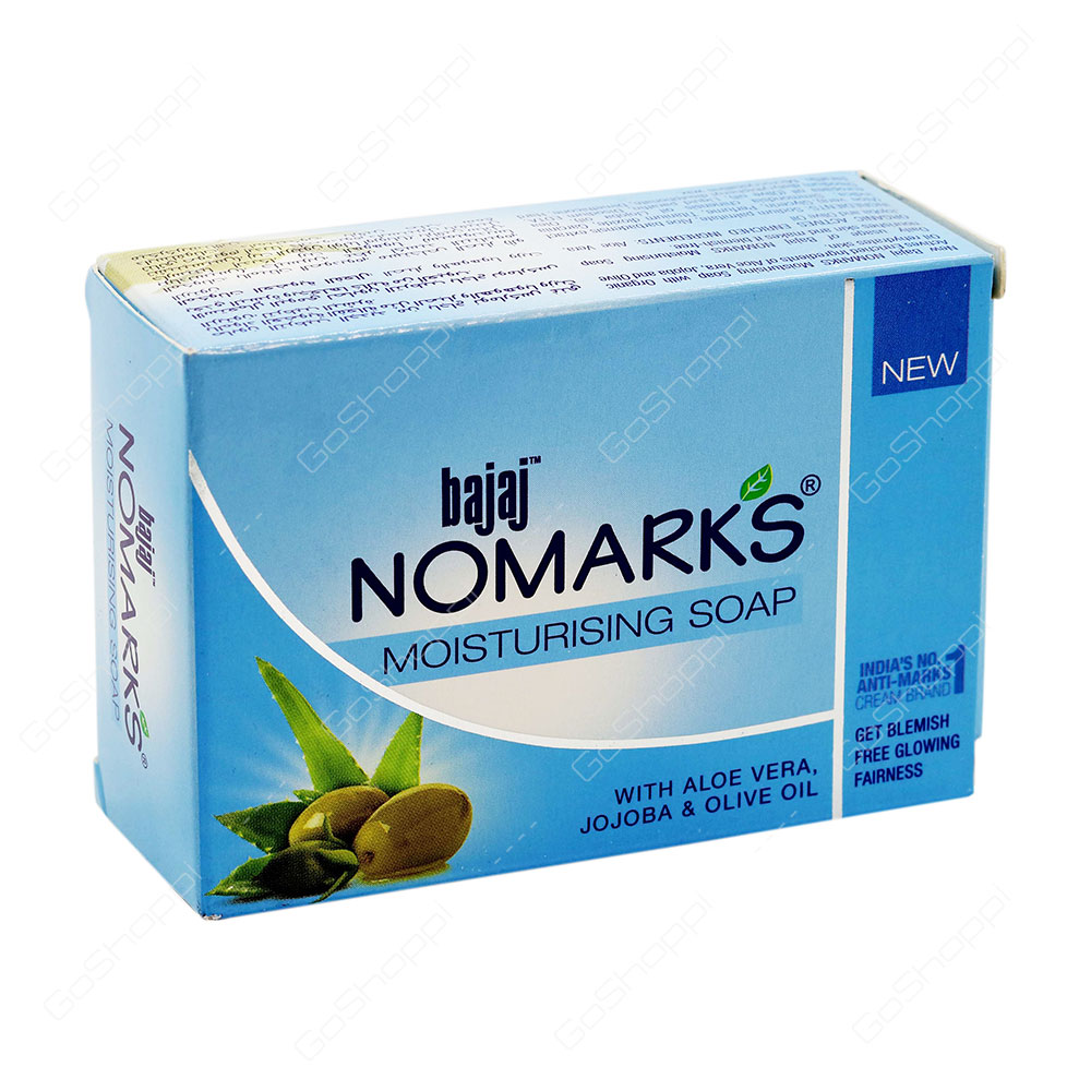 Bajaj Nomarks Moisturising Soap With Aloe Vera 125 g