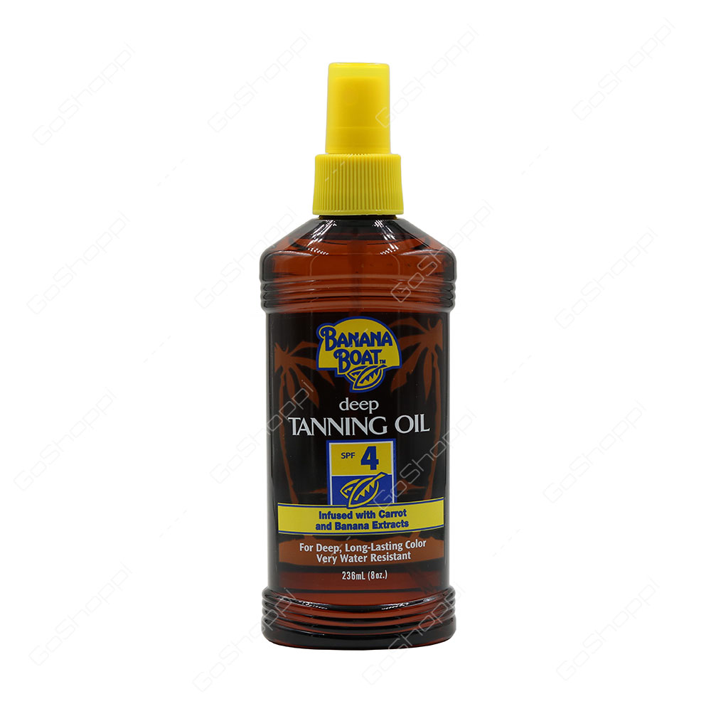 Banana Boat Deep Tanning Oil Spf 4 236 ml