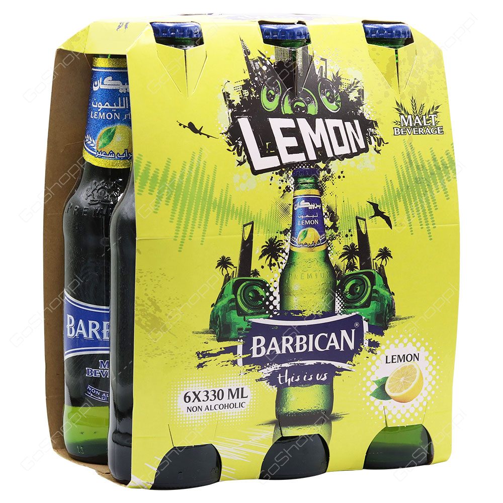 Barbican Lemon Malt Beverage 6X330 ml