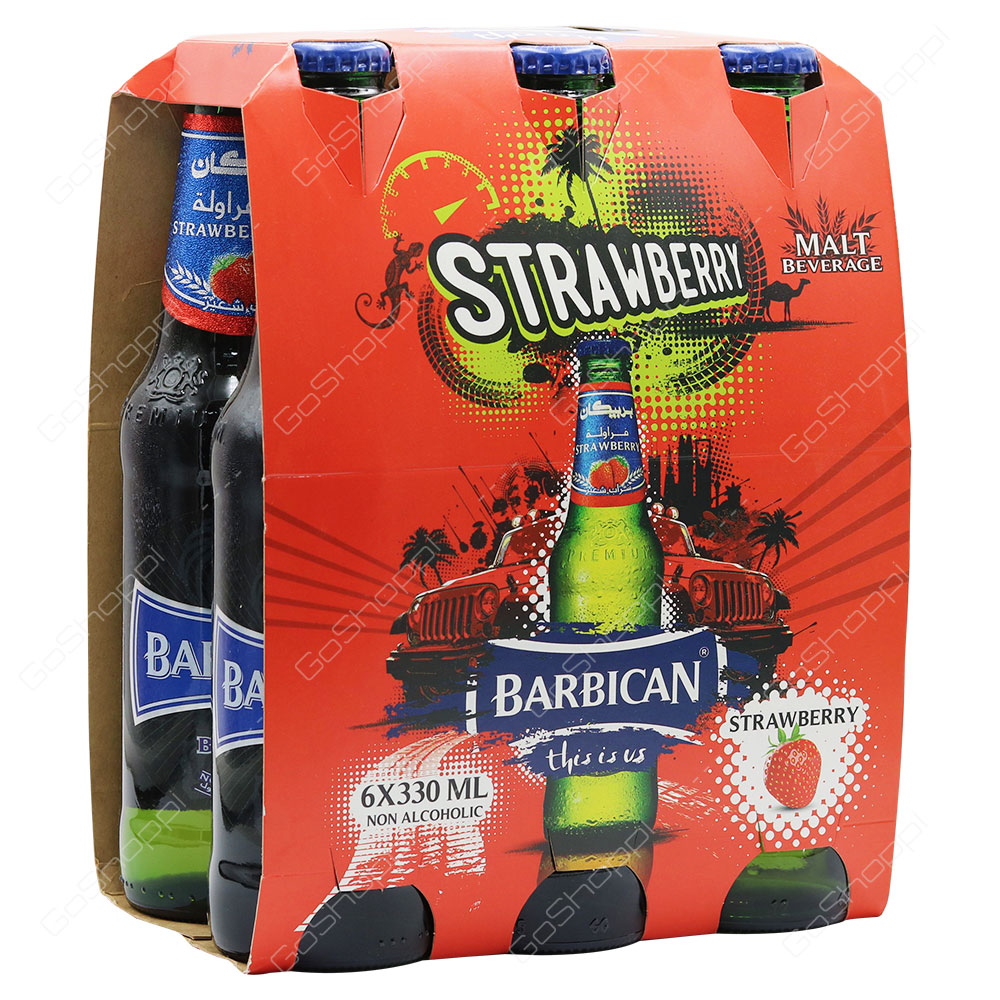 Barbican Malt Beverage Strawberry 6X330 ml