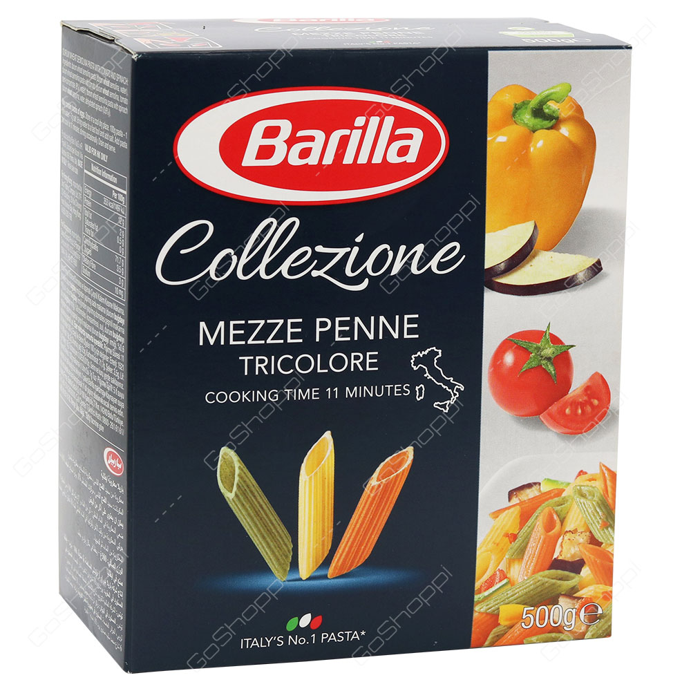 Barilla Collezione Mezze Penne Tricolore 500 g