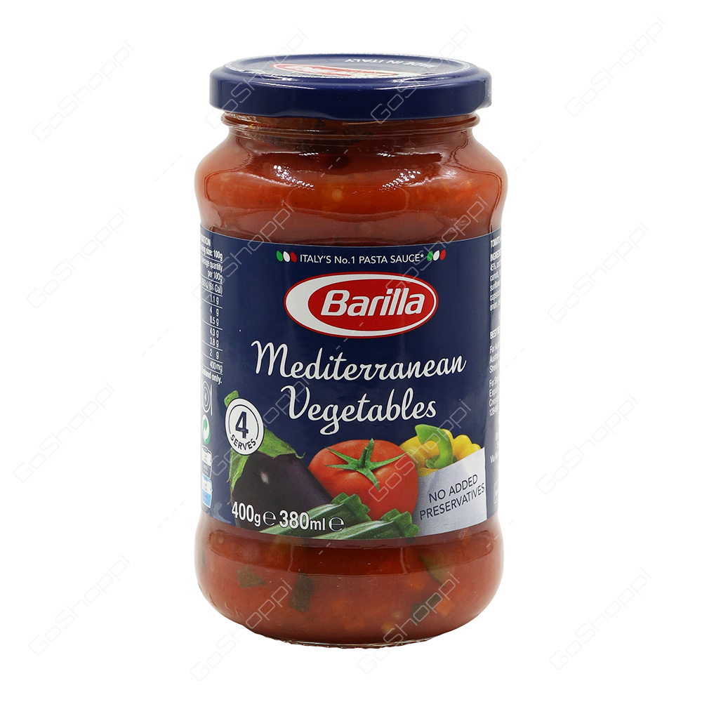 Barilla Mediterranean Vegetables Pasta Sauce 380 ml