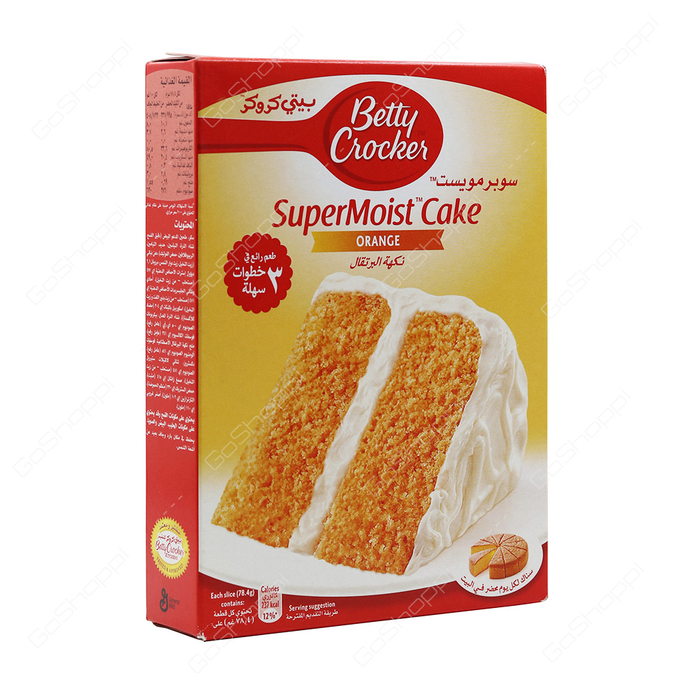 Betty Crocker SuperMoist Cake Orange 500 g