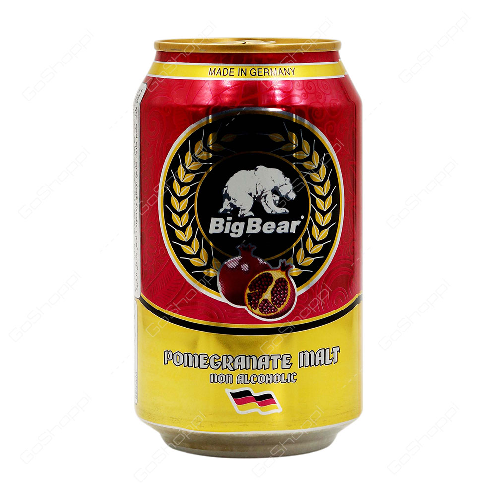 Big Bear Pomegranate Malt Non Alocholic 330 ml