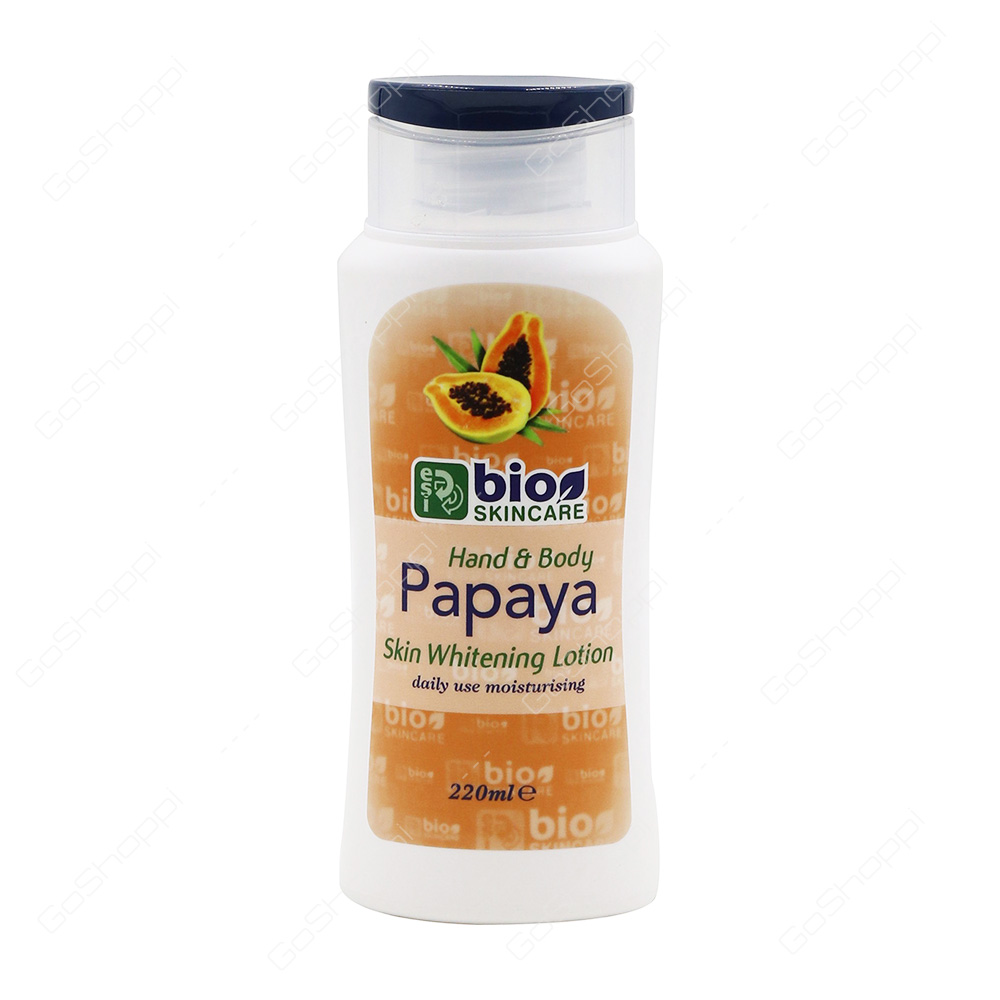 Bio Skincare Papaya Skin Whitening Body Lotion 220 ml