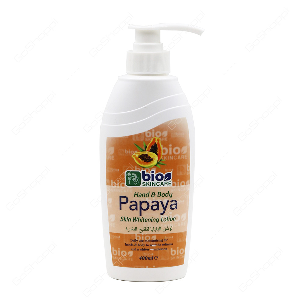 Bio Skincare Papaya Skin Whitening Body Lotion 400 ml