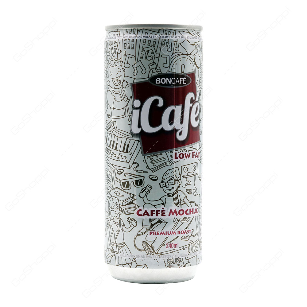 Boncafe Icafe Caffe Mocha Low Fat 240 ml