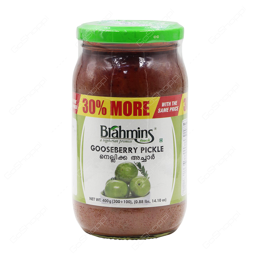 Brahmins Gooseberry Pickle 400 g