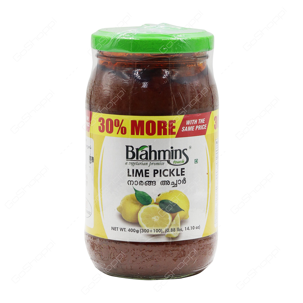 Brahmins Lime Pickle 400 g