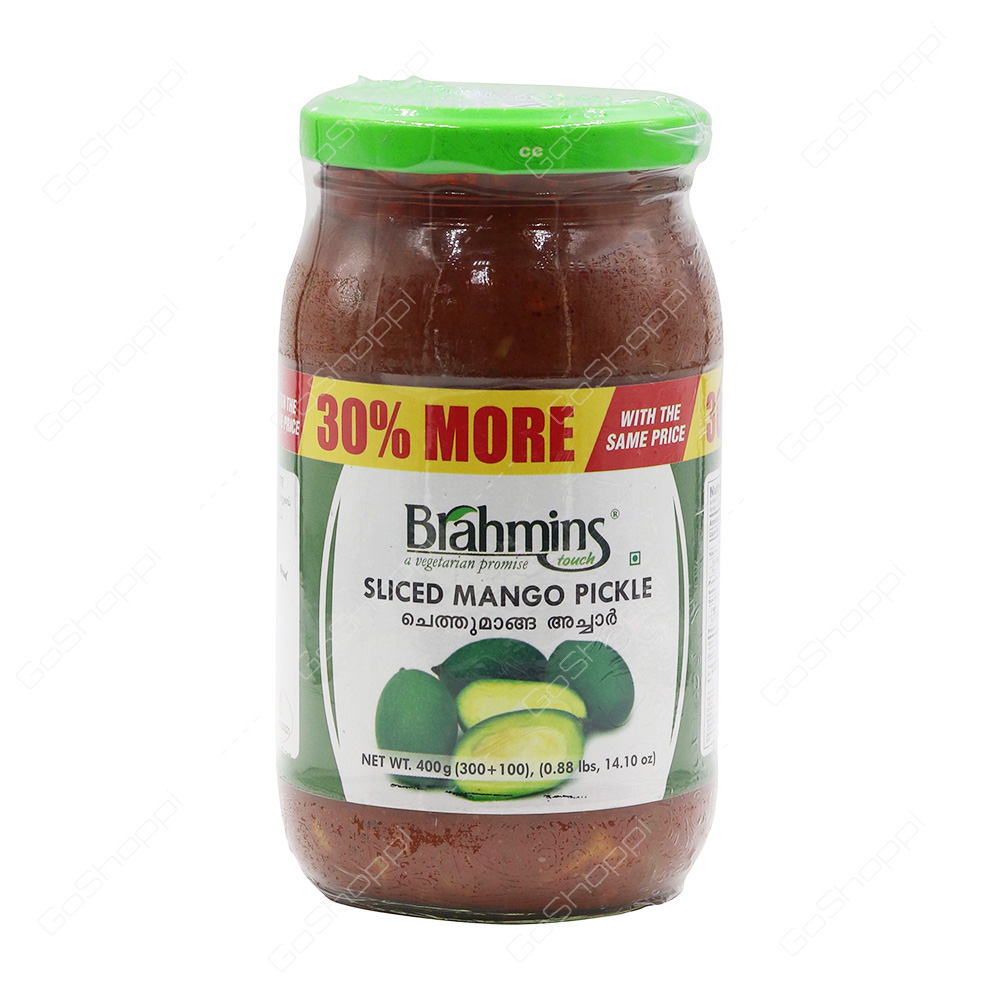 Brahmins Sliced Mango Pickle 400 g