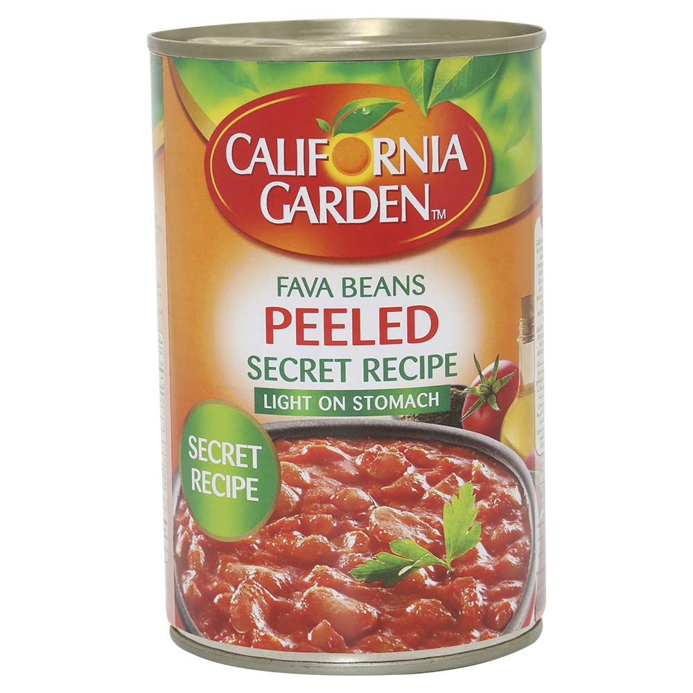 California Garden Fava Beans Peeled Secret Recipe 450g