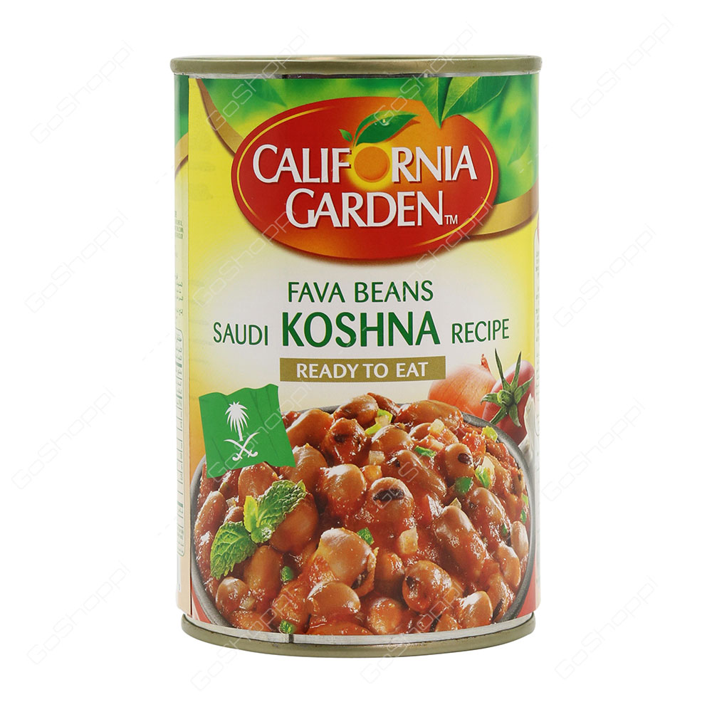 California Garden Fava Beans Saudi Koshna Recipe 450 g