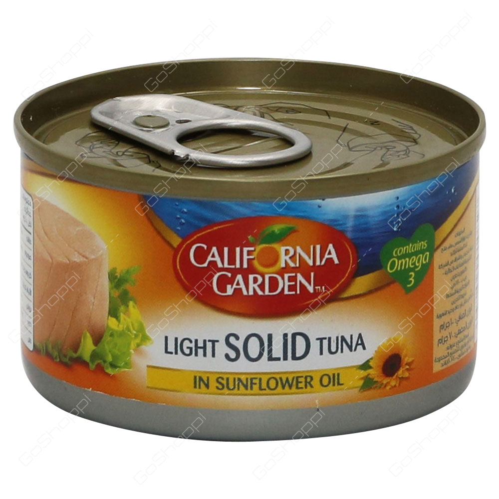 California Garden Light Solid Tuna In Sunflower Oil 100 g