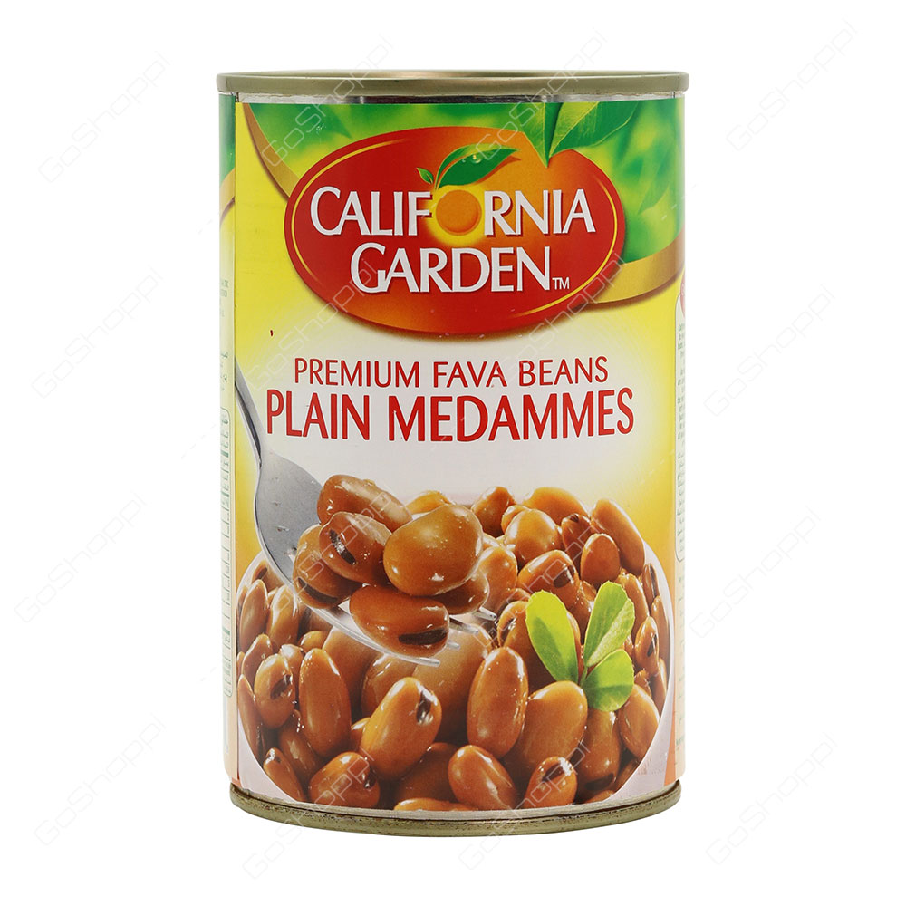 California Garden Premium Fava Beans Plain Medammes 450 g