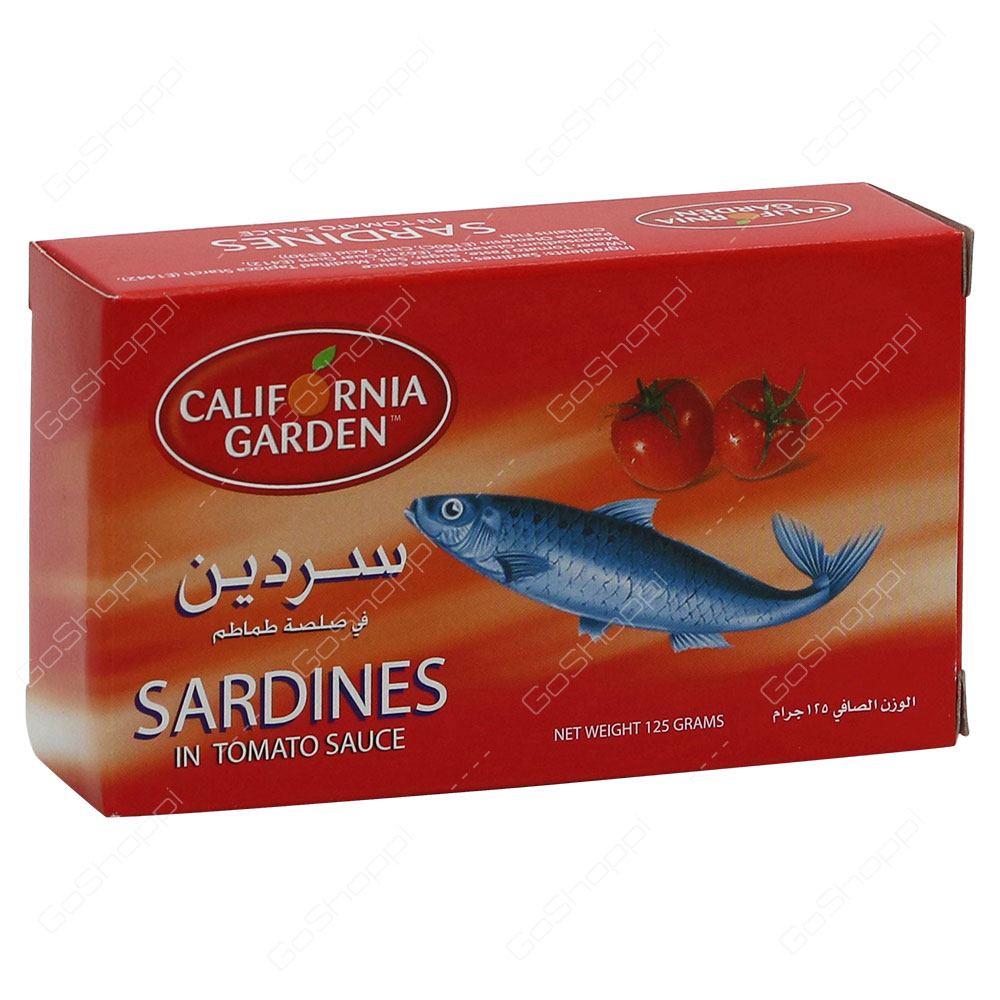 California Garden Sardines In Tomato Sauce 125 g