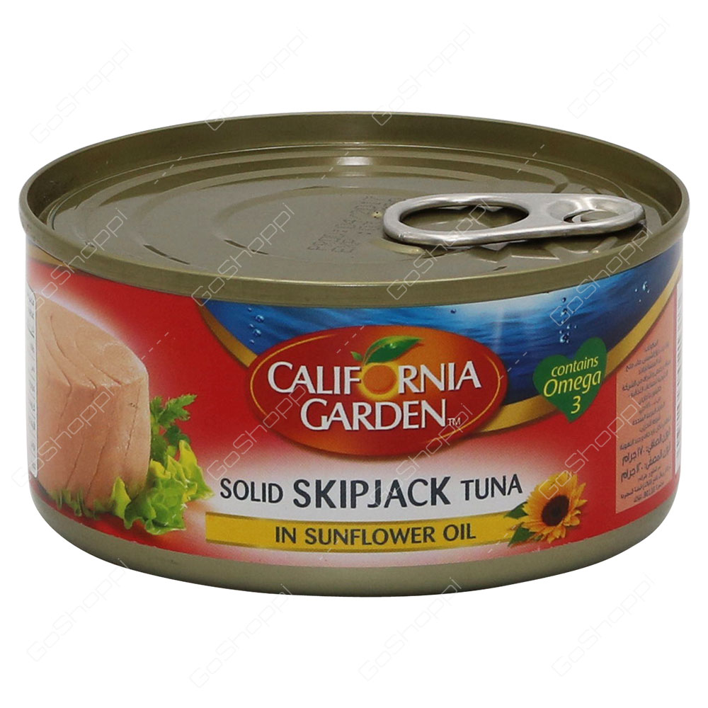 California Garden Solid Skipjack Tuna In Sunflower Oil 170 g