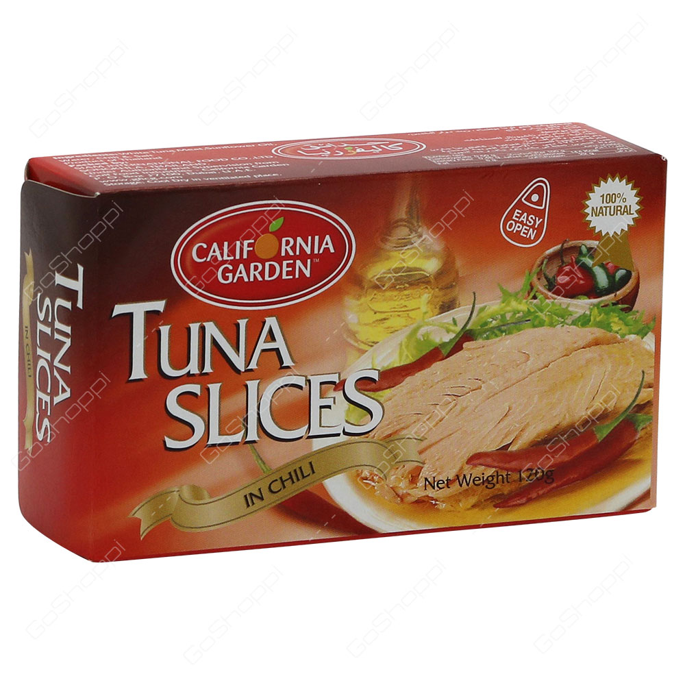 California Garden Tuna Slices In Chili 120 g