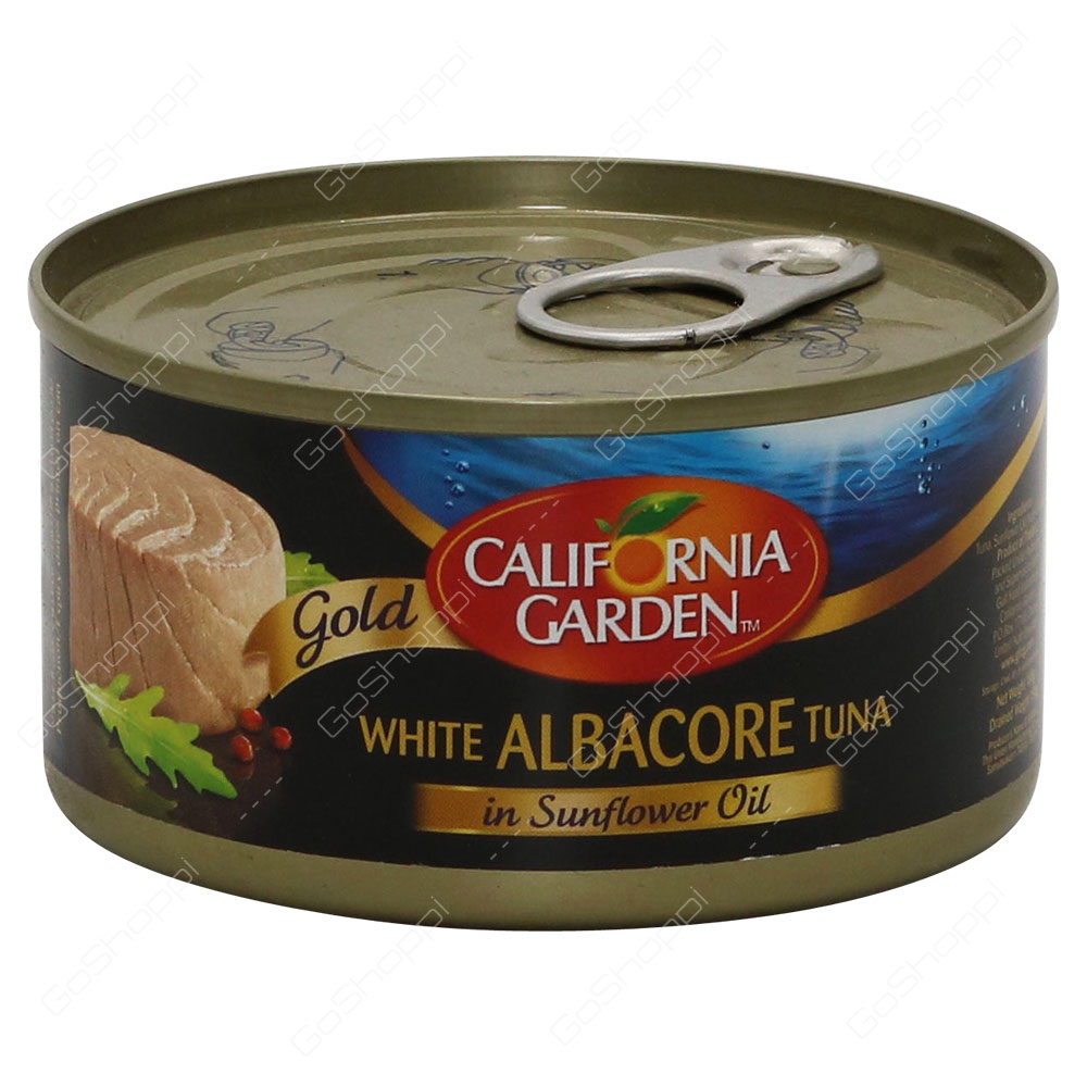 California Garden White Albacore Tuna In Sunflower Oil  185 g