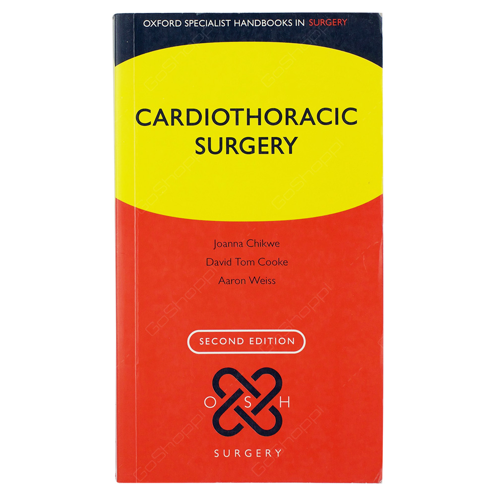 oxford handbook of cardiothoracic surgery procedures