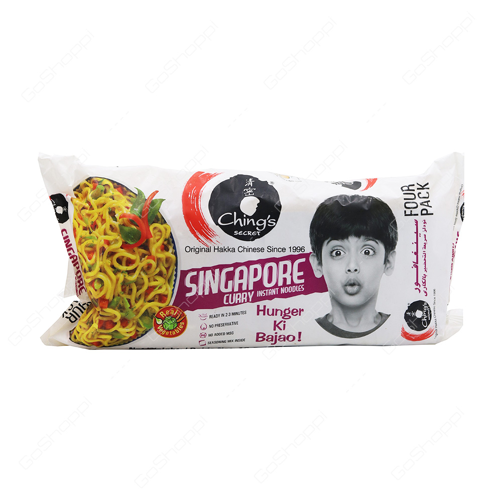 Chings Secret Singapore Curry Instant Noodles 300 g