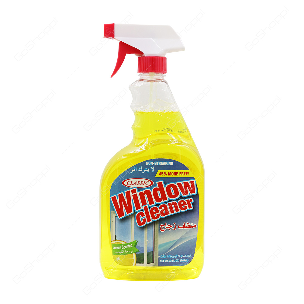 Classic Window Cleaner Lemon Scented 946 ml