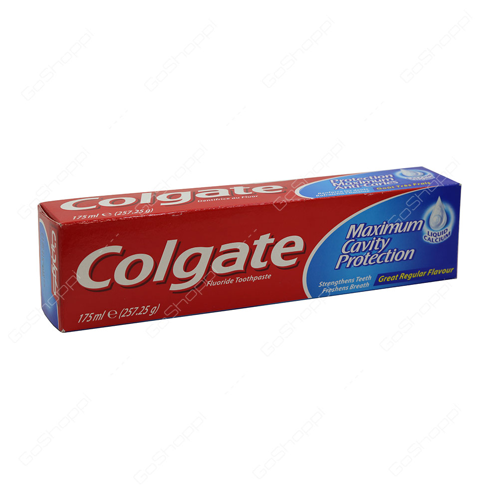 Colgate Maximum Cavity Protection Great Regular Flavour Toothpaste 175 ml