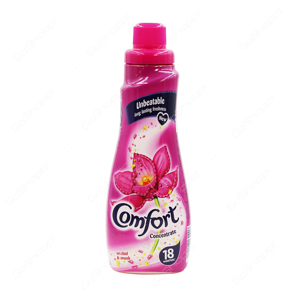 Comfort Concentrated Fabric Conditioner Orchid And Musk 18 Washes 750 ml