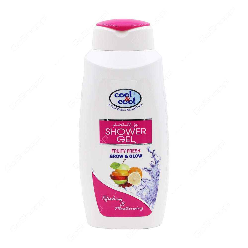 Cool And Cool Fruity Fresh Grow And Glow Shower Gel 500 ml