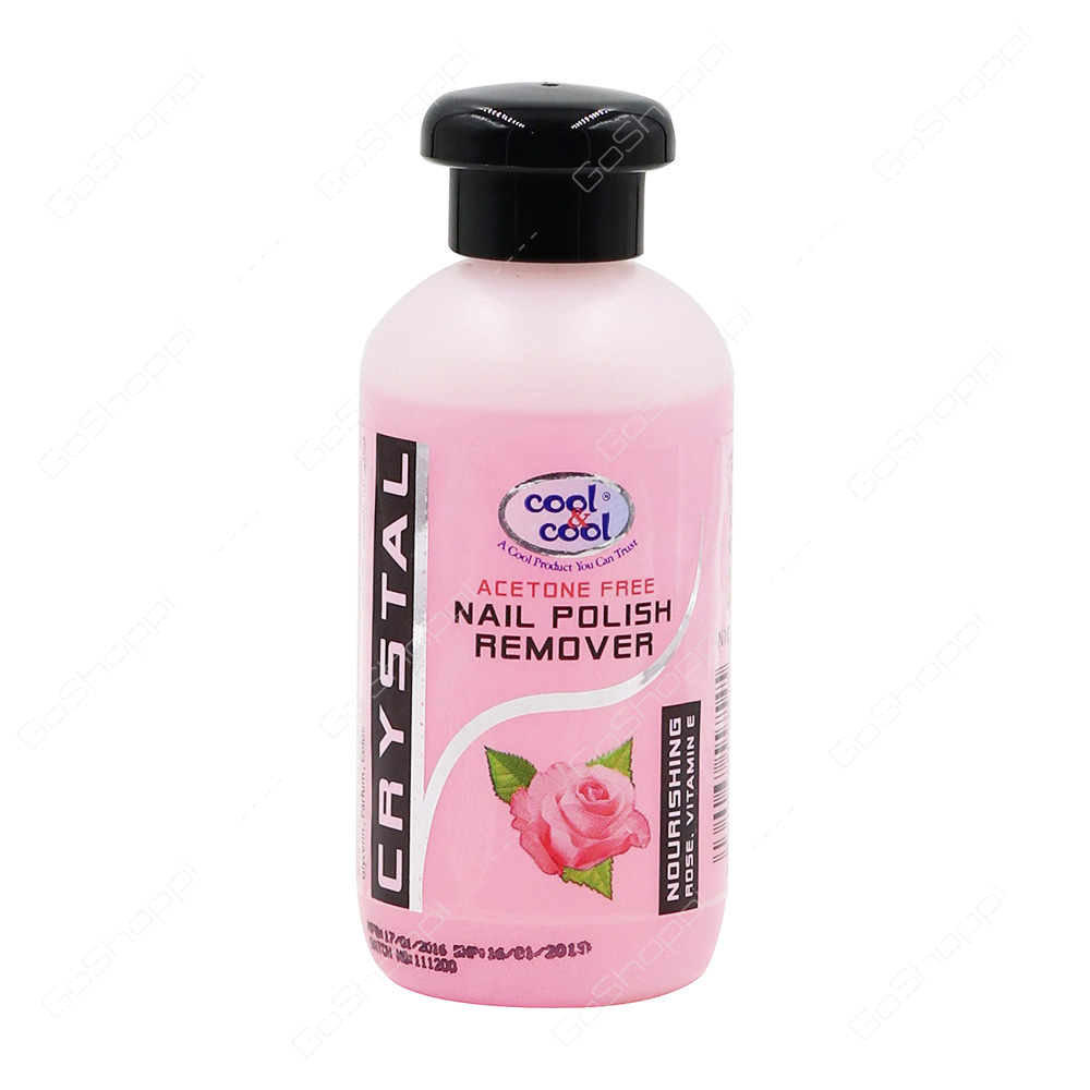 Cool And Cool Nail Polish Remover Rose 100 ml