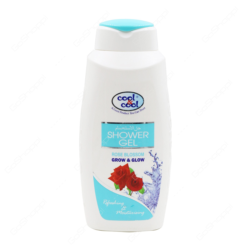 Cool And Cool Rose Blossom Grow And Glow Shower Gel 500 ml