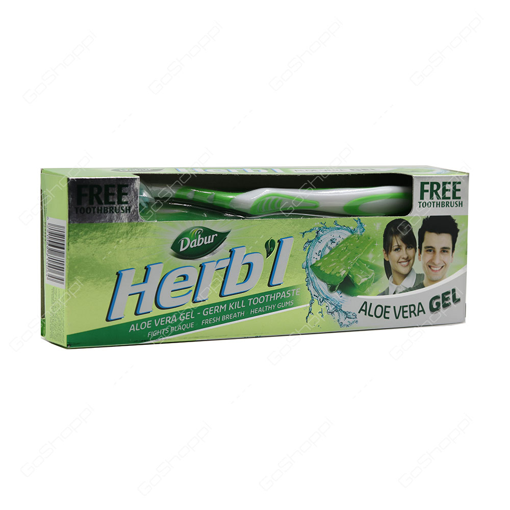 Dabur Herbl Aloe Vera Gel Toothpaste 150 g - Buy Online