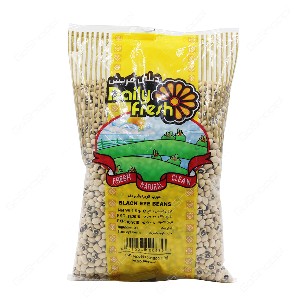 Daily Fresh Black Eye Beans 1 kg