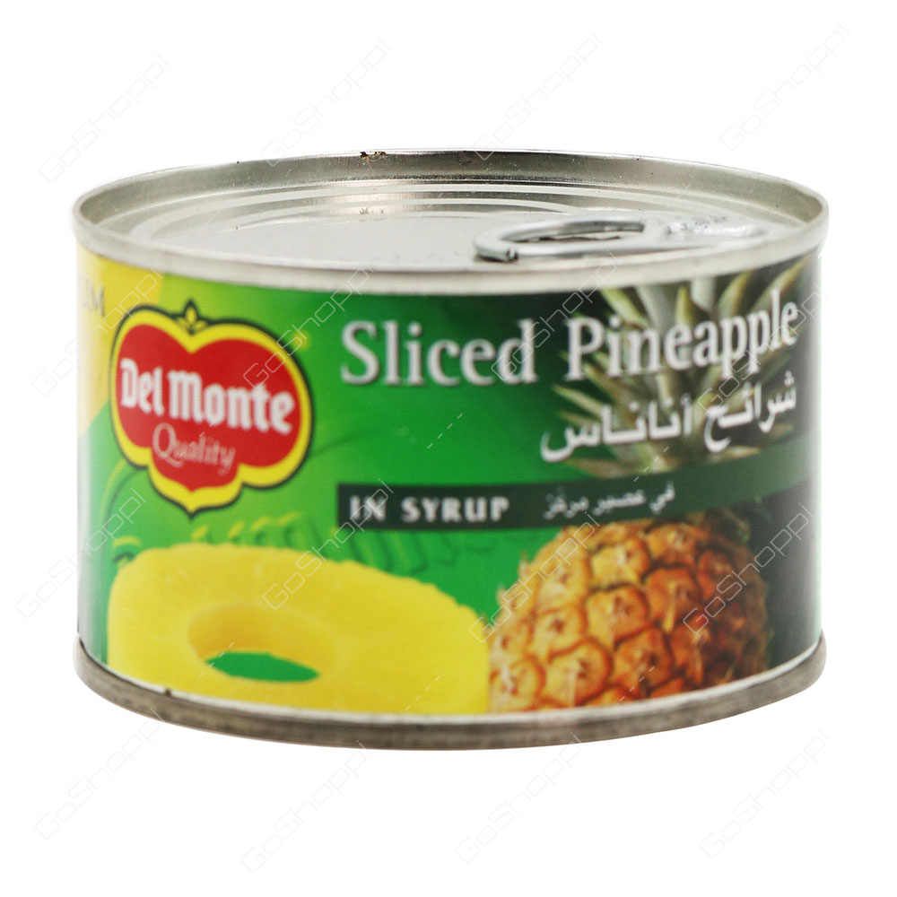 Del Monte Sliced Pineapple In Syrup 235 g