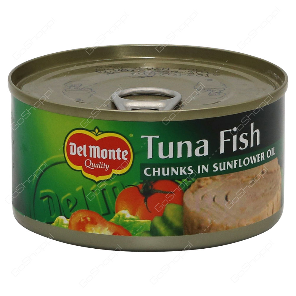 Del Monte Tuna Fish Chunks In Sunflower Oil 185 g